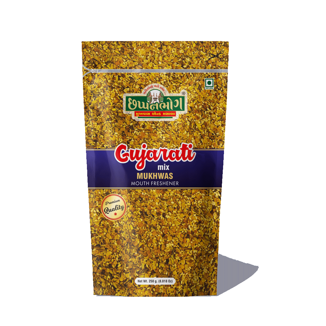 Chhappanbhog Gujarati Mix Mukhwas Premium Mouth Freshener – Traditional Indian Mouth Freshener 