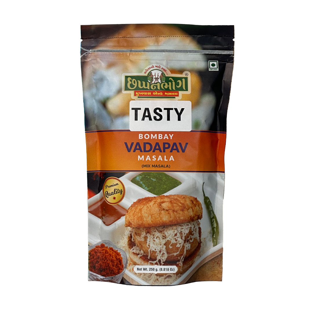 Chhappanbhog Bombay Vadapav Masala 250gm pack front view