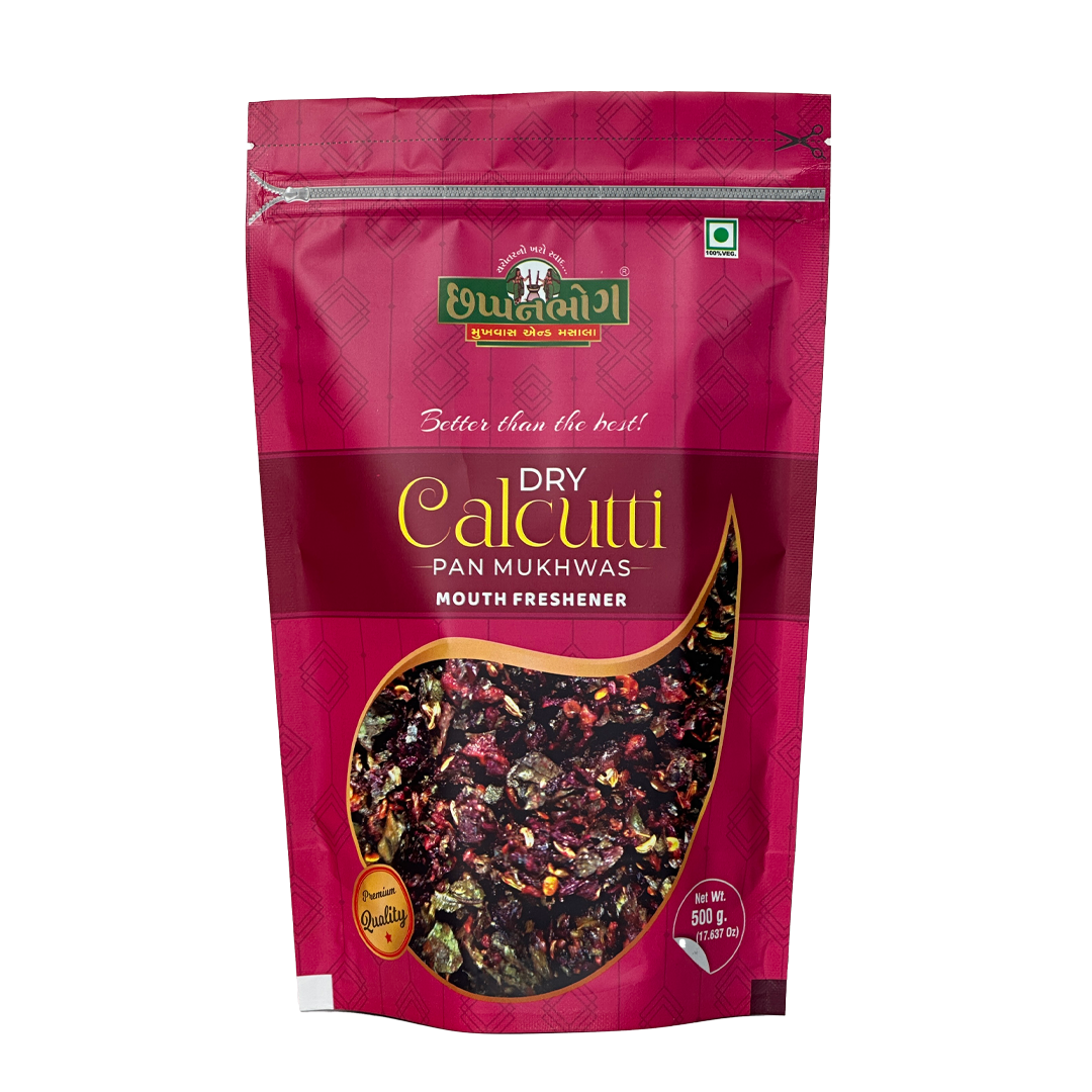 Chhappanbhog Dry Calcutti Pan Mukhwas Mouth freshener 500gm pack front view