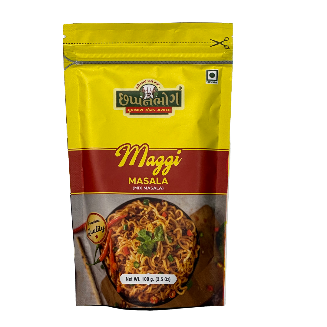 Chhappanbhog Maggi Masala 100gm pack front view