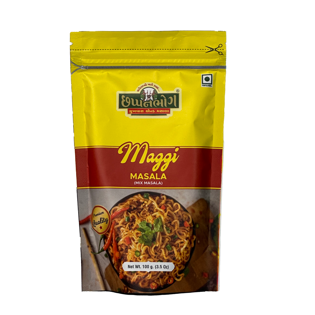 Chhappanbhog Maggi Masala 100gm pack front view