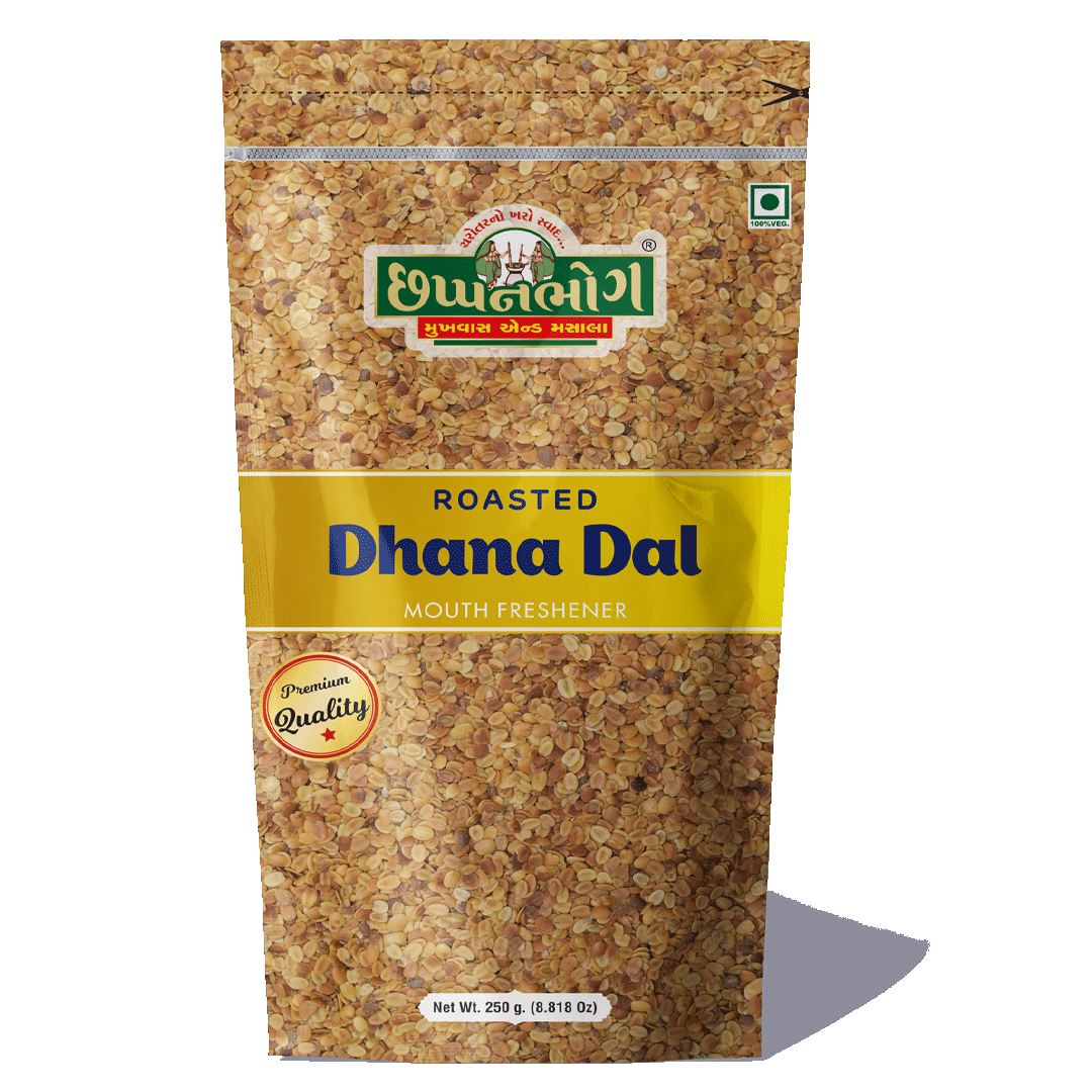 Chhappanbhog Dhana Dal Premium Mouth Freshener – Traditional Indian Mukhwas with Coriander Seeds