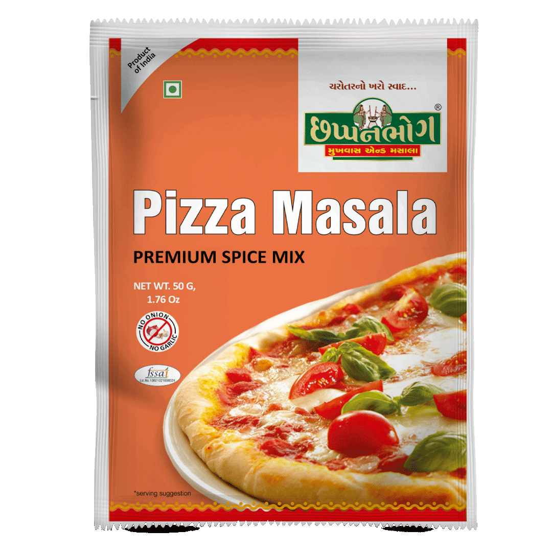 Chhappanbhog Pizza Masala Premium Spice Mix 50g pack