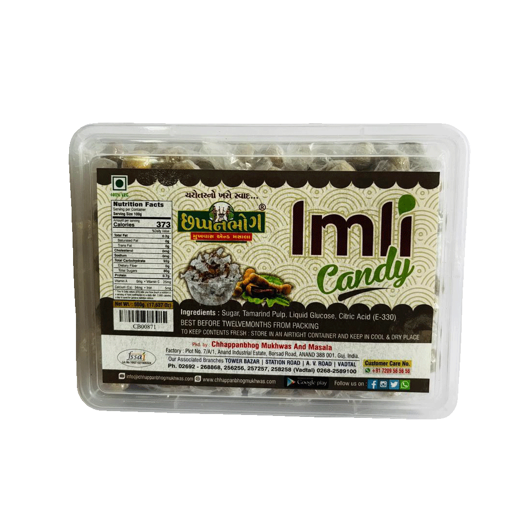Chappanbhog Imli Candy 500gm pack – tamarind flavored candy