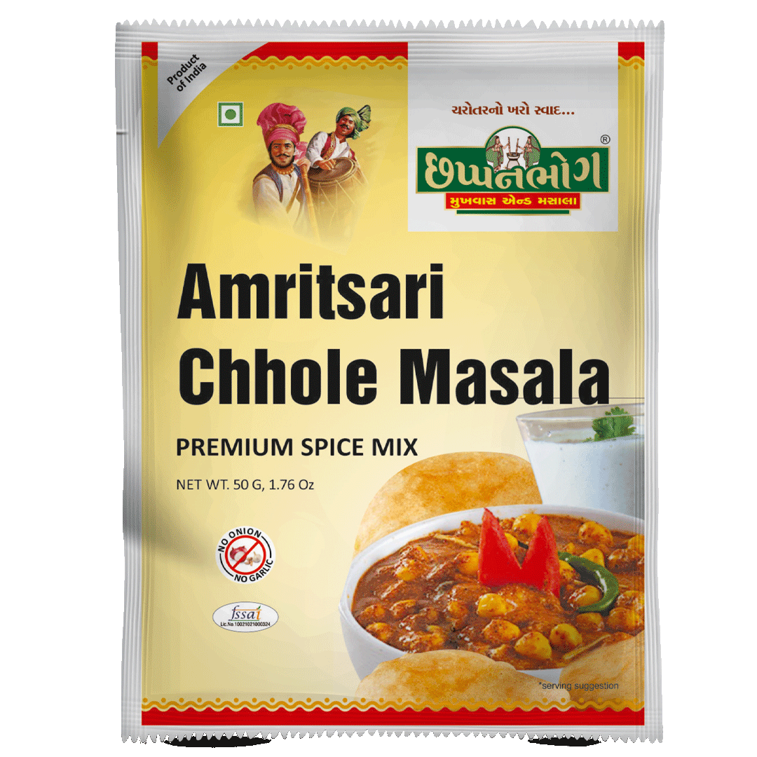 chhappanbhog Amritsari Chole Masala 50 gm Pack – Authentic Indian Spice Mix