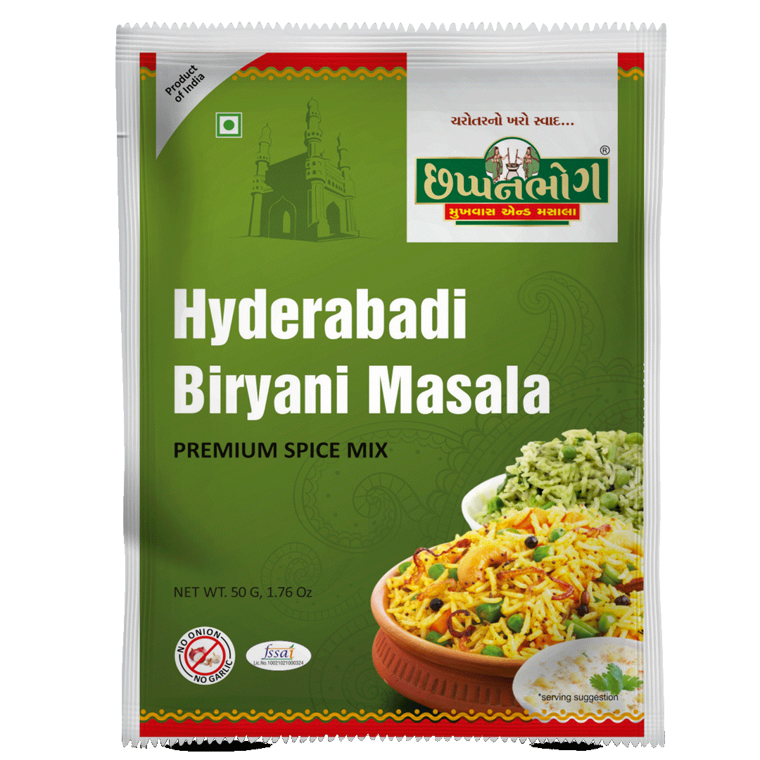 chhappanbhog Hyderabadi Biryani Masala 50g – Authentic Indian Spice Mix for Hyderabadi Biryani