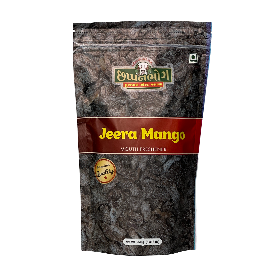 Chhappanbhog 250g Jeera Mango – tangy Indian mouth freshener