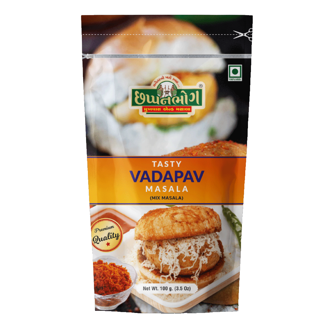 chhappanbhog Tasty Vada Pav Masala 100g pack - Premium quality