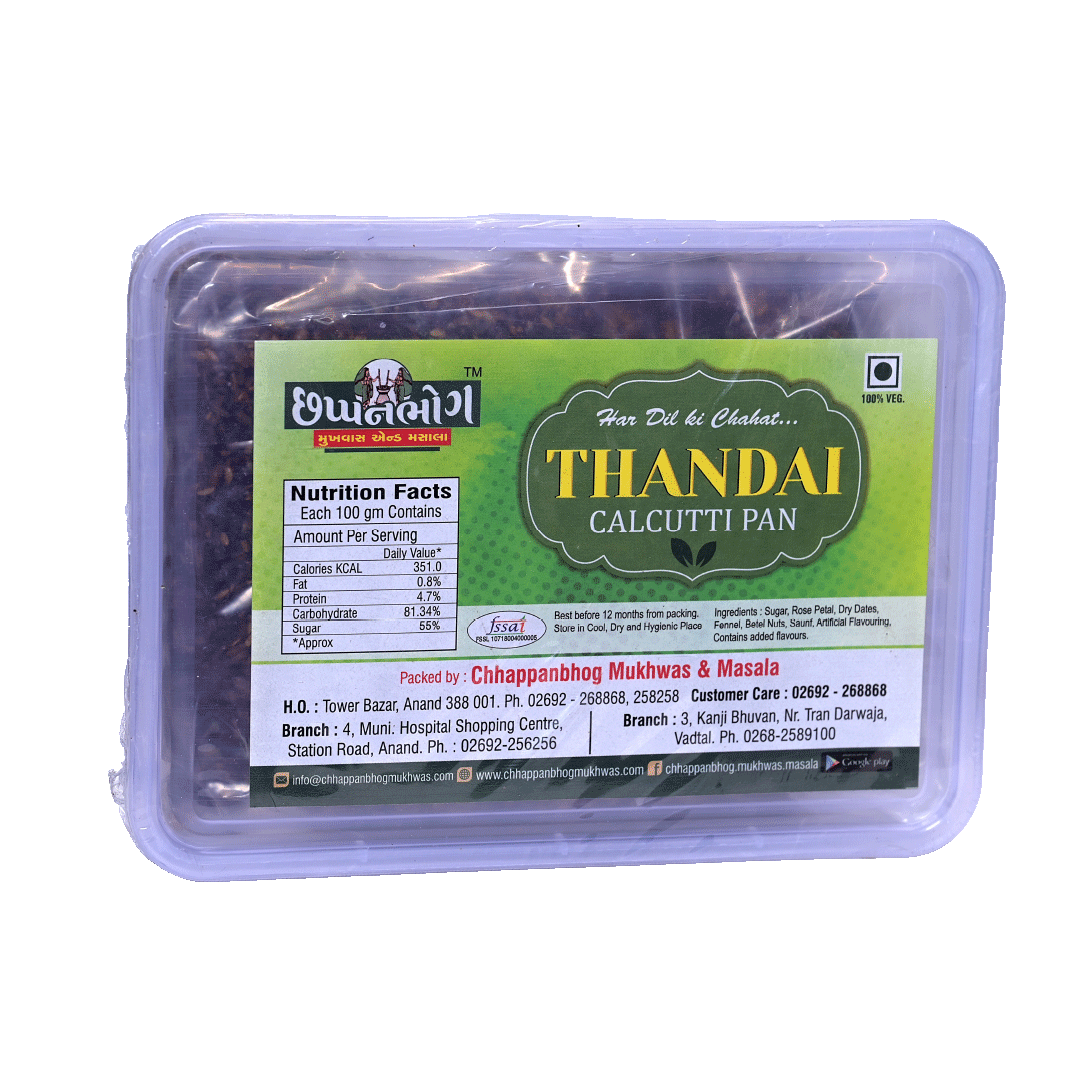 chhappanbhog Thandai Calcutti Paan Mukhwash for freshening breath