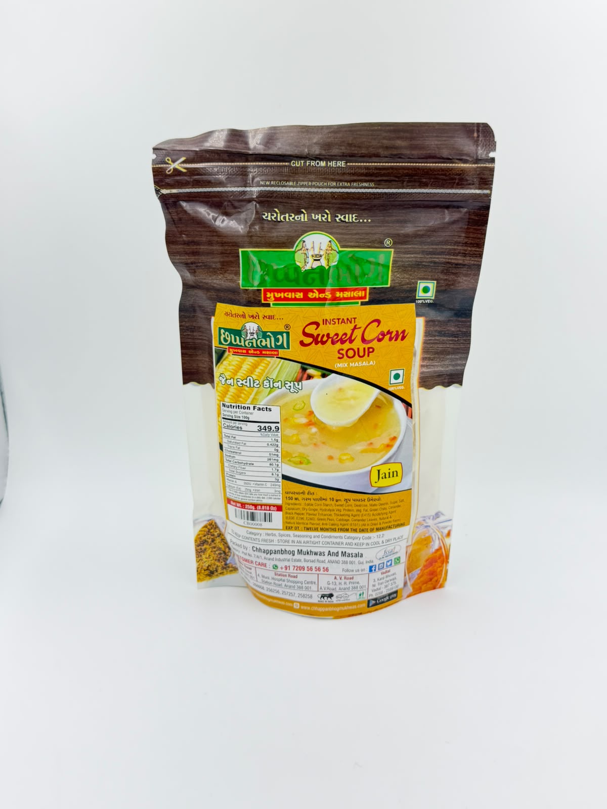 Instant Jain Sweet Corn Soup